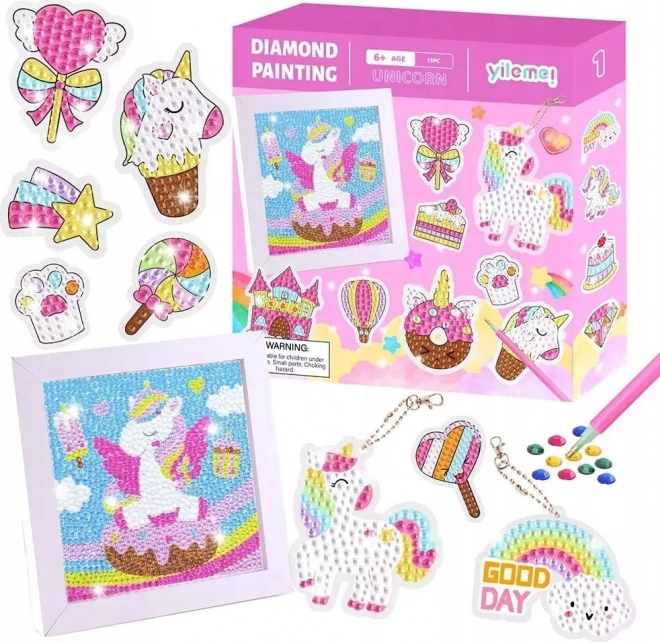Norimpex Ensemble de peinture au diamant : Licorne