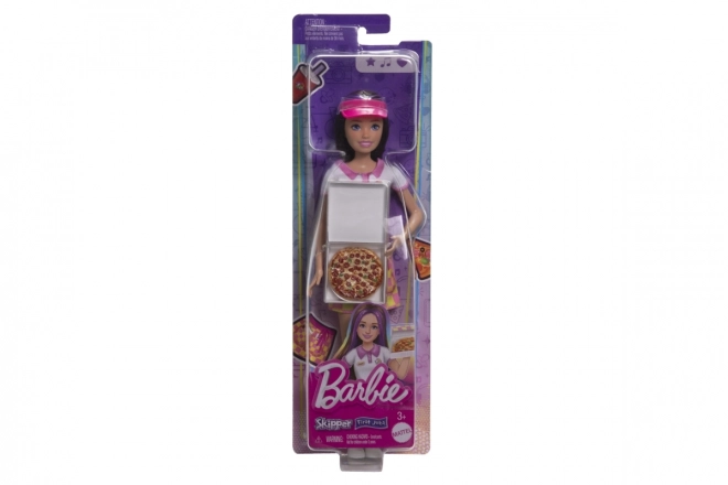Barbie Premier Emploi Skipper - Livraison de pizza