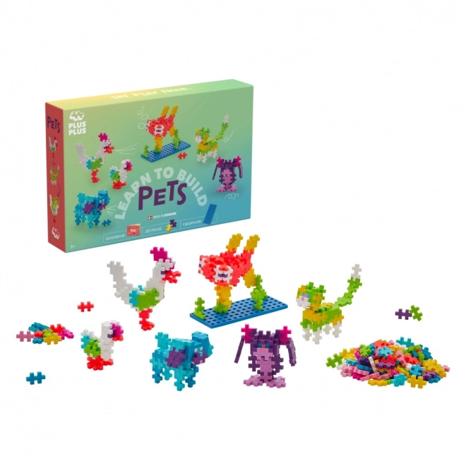 Plus-Plus Apprends à construire des animaux domestiques