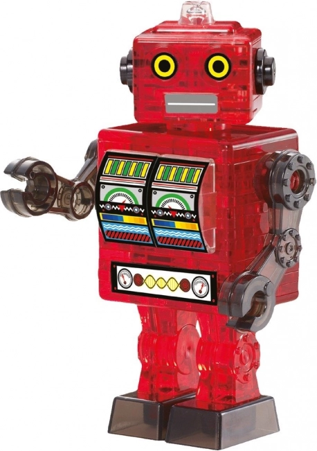 Puzzle 3D en cristal robot – 39 pièces