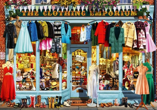 Puzzle boutique de vêtements 1000 pièces BLUEBIRD