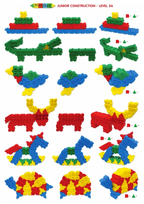 Morphun Kit Constructif 200 Pièces - Blocs de Construction