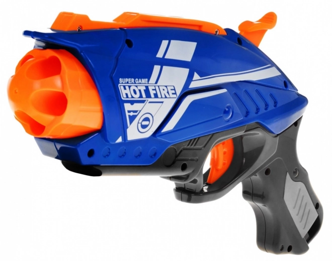 Pistolet manuel pour enfants 6+ Blaze Storm Mécanisme à ressort + 20 balles en mousse longues