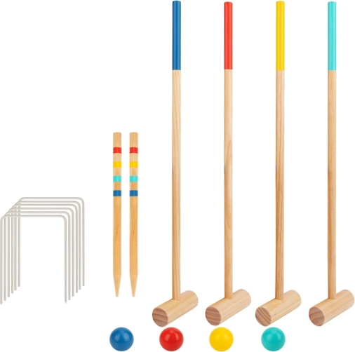 Croquet en bois pour 4 joueurs TOOKY TOY