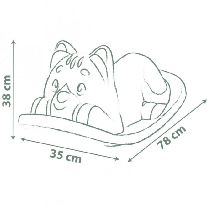 Balançoire Chat Vert