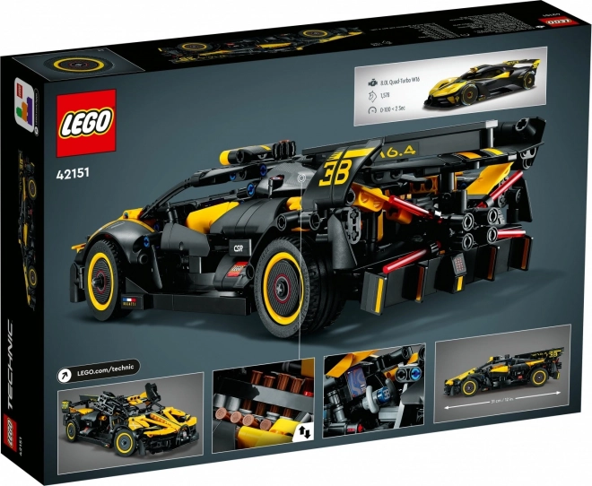 Jeu de construction LEGO Technic Bugatti Bolide