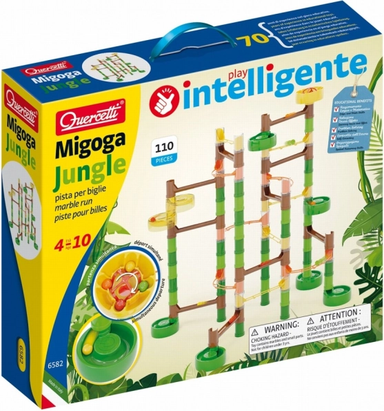 Quercetti piste à billes Migoga Jungle