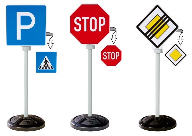 Ensemble de panneaux de signalisation pour enfants