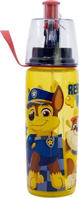 Bouteille à boire avec pulvérisateur Pat'Patrouille