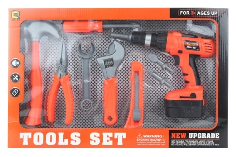 Ensemble d'outils avec perceuse à batterie