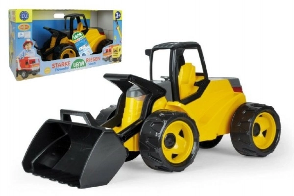 Grand chargeur jaune-noir Giga Trucks