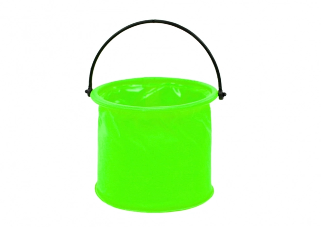 Seau multifonction pliable PVC vert