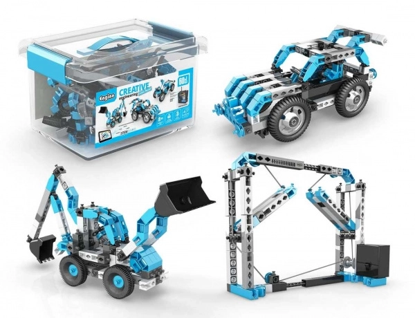 Kit de construction avec moteur Engino créateur de 60 modèles