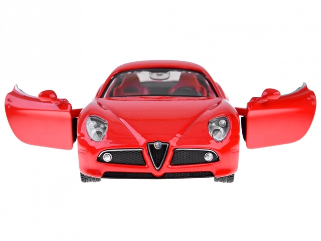 Modèle de voiture en métal Alfa Romeo 8C Competizione échelle 1:32