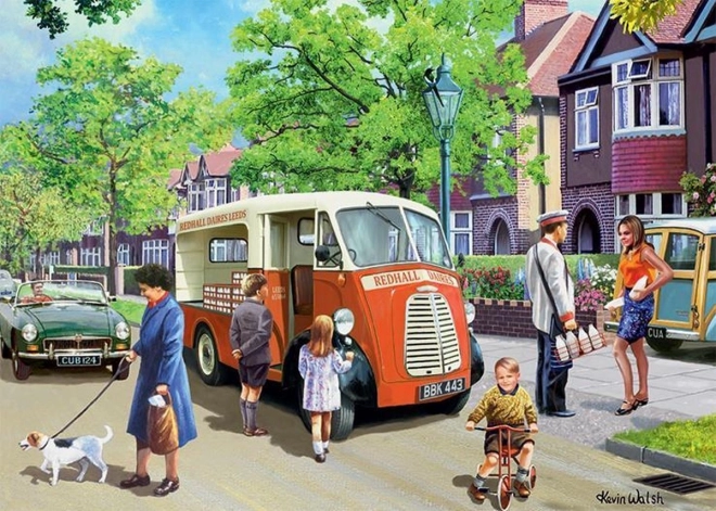 Livraison de lait Puzzle FALCON 1000 pièces