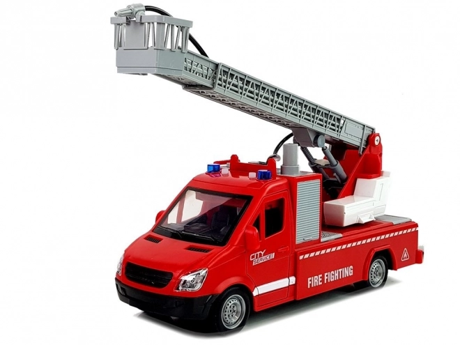 Camion de pompier à friction 1:16