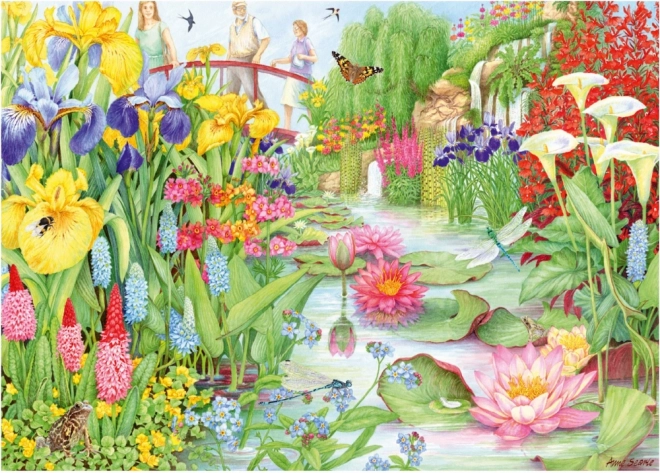 Puzzle Jardin Aquatique 1000 pièces
