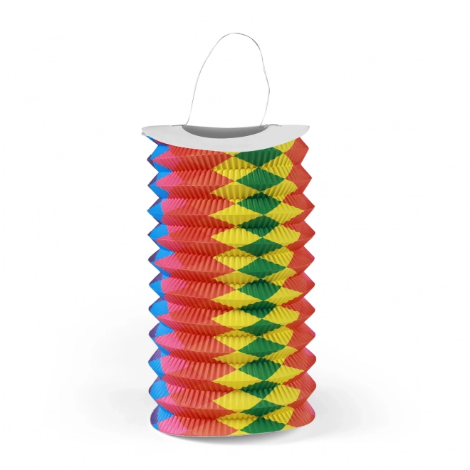 Lampion arc-en-ciel 15 cm