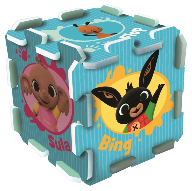 Puzzle en mousse Bing Bunny 32x32x1,5 cm, 8 pièces sous film