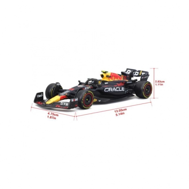 Bburago 1:43 RACE Formule F1 - Red Bull Racing RB19 (2023) #11 (Sergio Pérez)