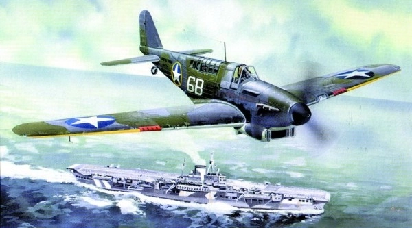 Modèle Fairey Fulmar MK.I/MK.II 17x19,6cm dans boîte 25x14,5x4,5cm