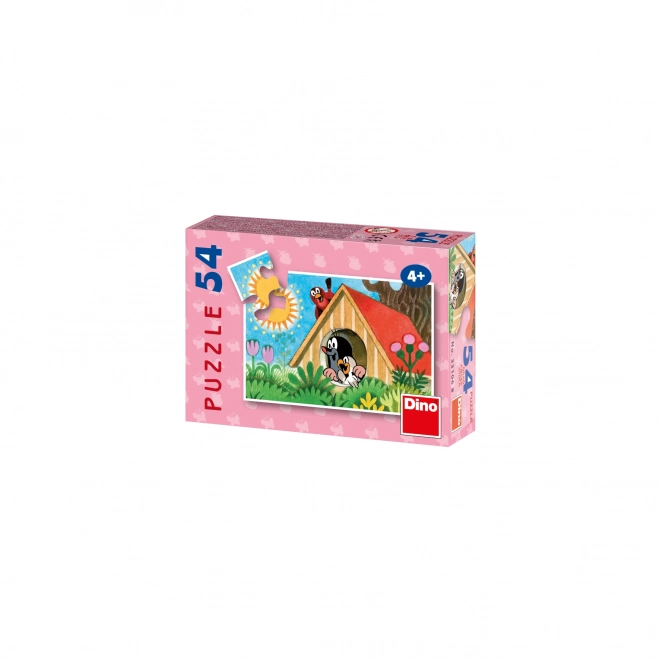Minipuzzle avec La Petite Taupe 54 pièces
