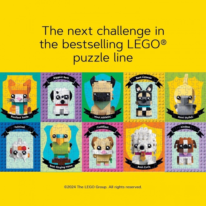 Puzzle LEGO Amis Animaux 1000 Pièces