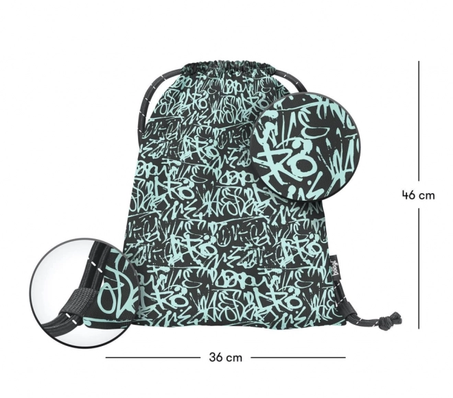 BAAGL Sac pour chaussures Graffito