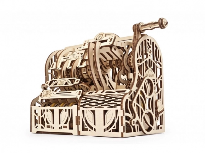 Puzzle mécanique en bois 3D Ugears Caisse enregistreuse
