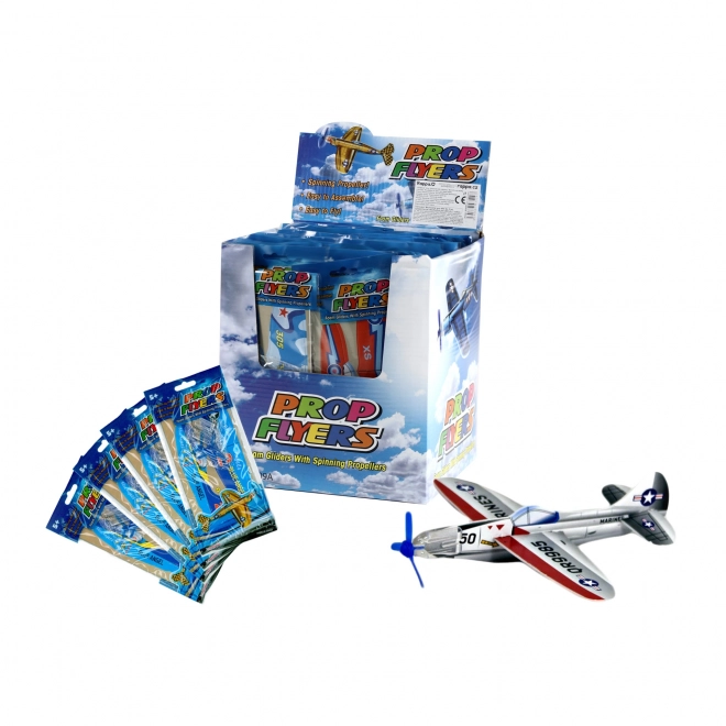 Avions en polystyrène à lancer - double emballage