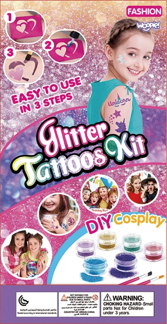 Woopie Art&Fun XXL ensemble de création de tatouages