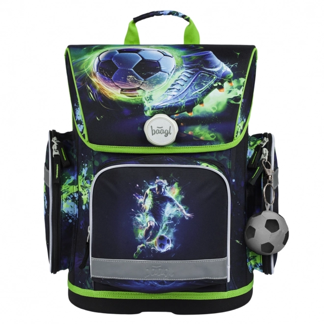 BAAGL 3 SET Ergo Footbal Joueur : cartable, trousse, sac