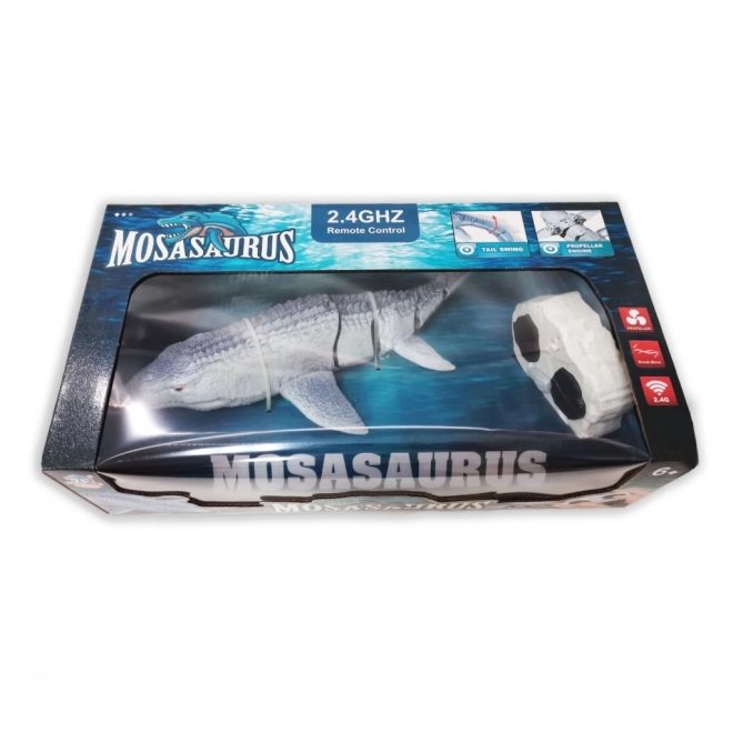 Lézard amphibie Mosasaurus télécommandé