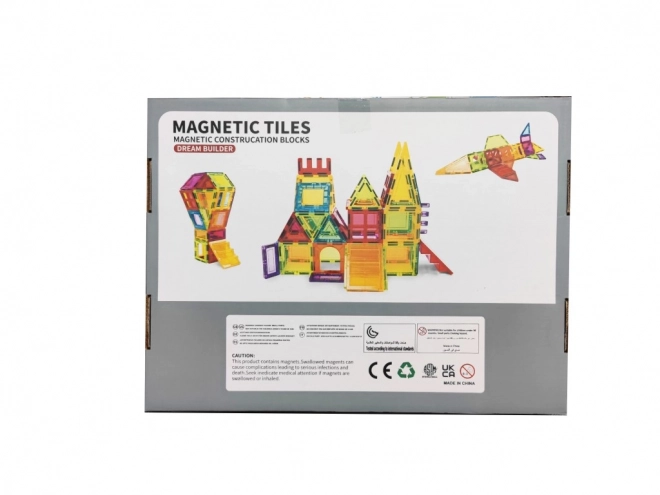 Jeu de construction magnétique coloré