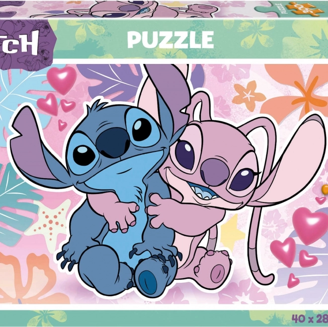 Puzzle Disney Stitch et Angel 300 pièces