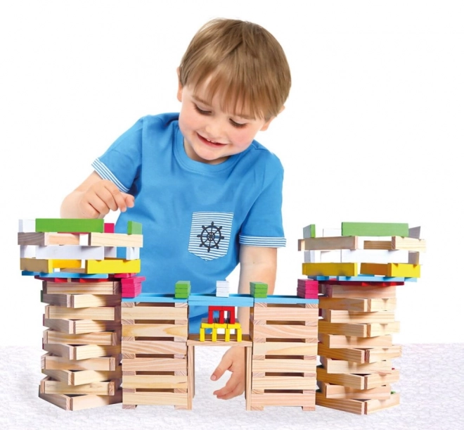 Kit de construction en bois Bino - 150 pièces