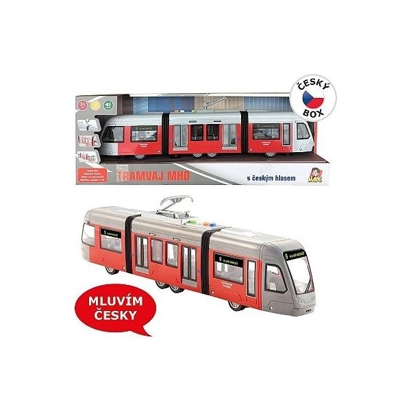 Tramway avec annonces réelles