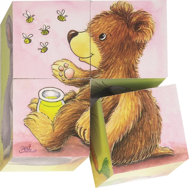 Cubes avec animaux