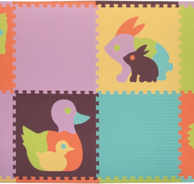 Puzzle en mousse Animaux avec bordures