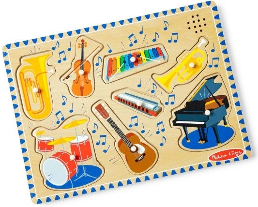 Puzzle sonore - Instruments de musique