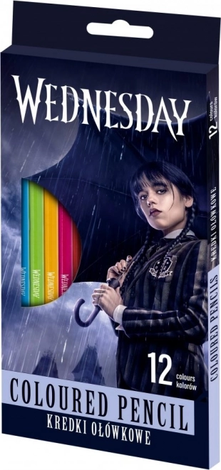 Crayons de couleur triangulaires ASTRA WEDNESDAY 12 pcs