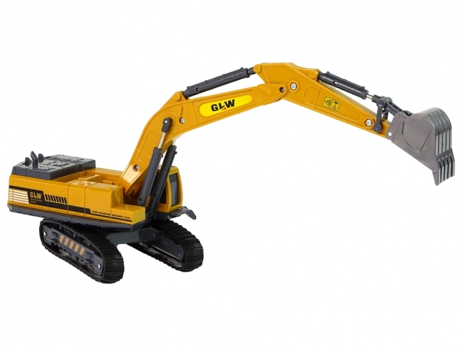 Véhicule de construction Caterpillar Excavatrice 1:55 jaune