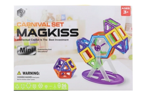 Jeu de construction magnétique 56 pcs