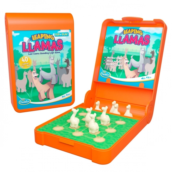 Jeu Flip & Play Lamas Sautants