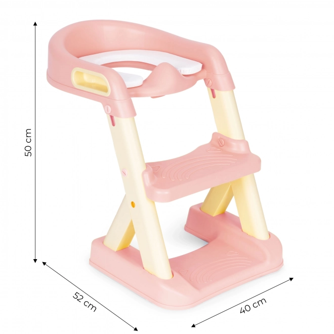 Pot jaune pour enfant avec marches ECOTOYS