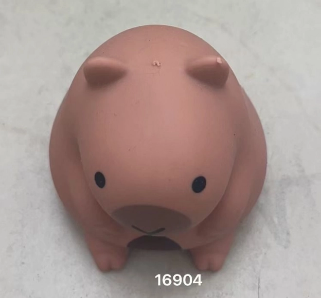 Jouet à presser en forme de capybara