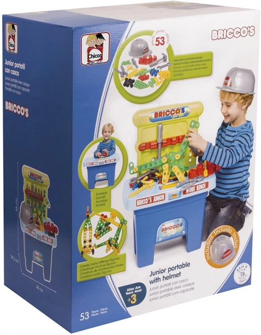 Table de travail pour enfants avec casque