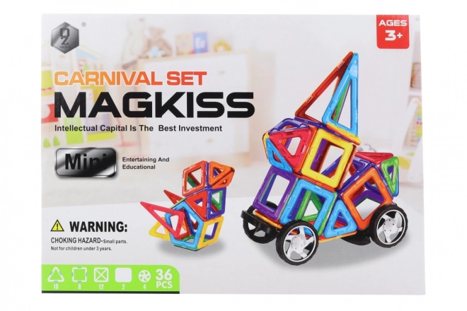 Jeu de construction magnétique Magkiss