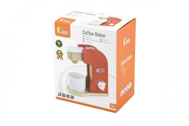 Cafetière en bois pour enfants