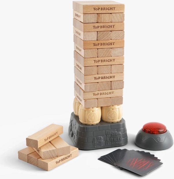 Top Bright tour en bois avec minuteur – jeu familial